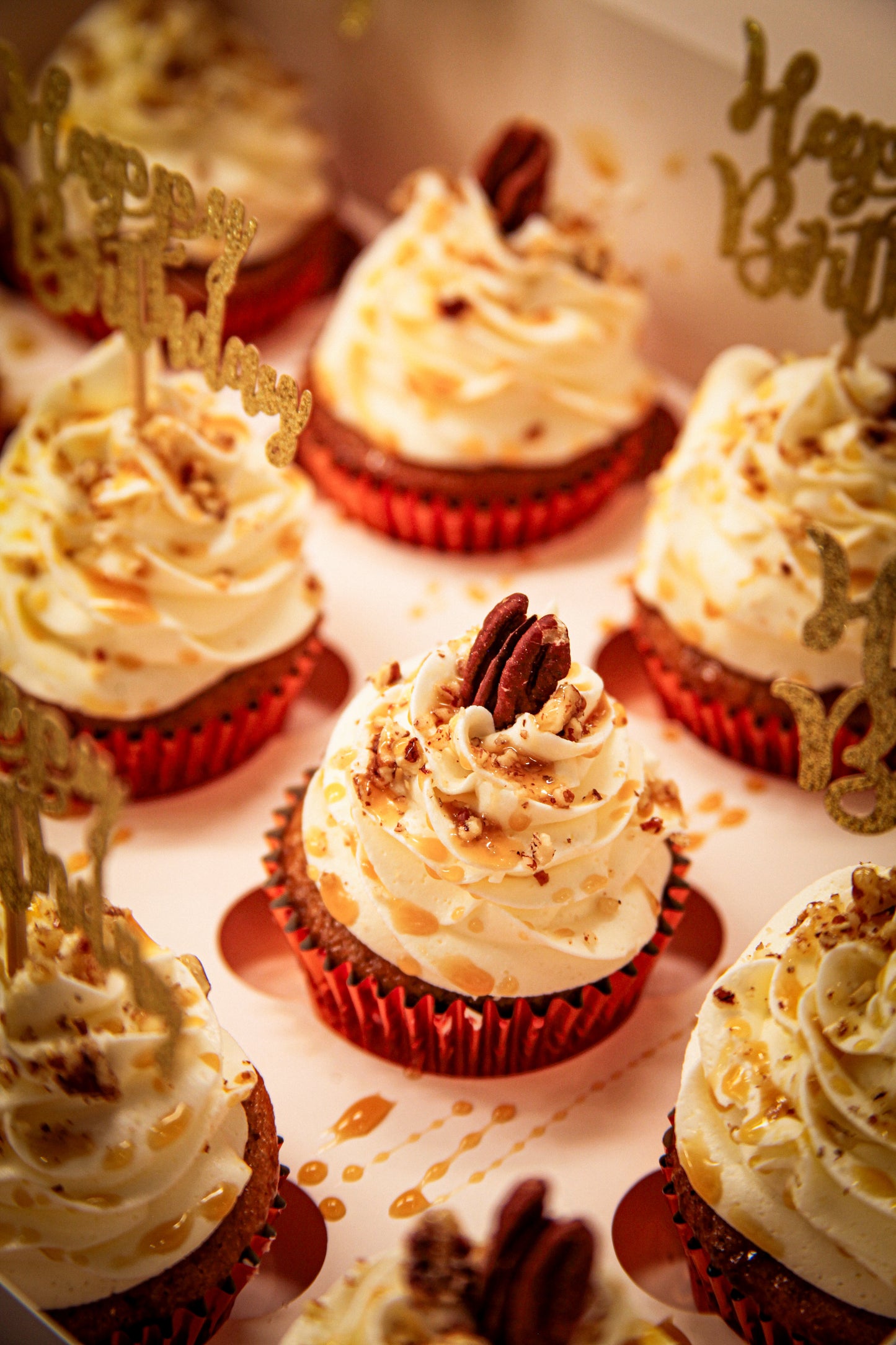 The Tasty Bourbon Cupcakes (1 Dozen)